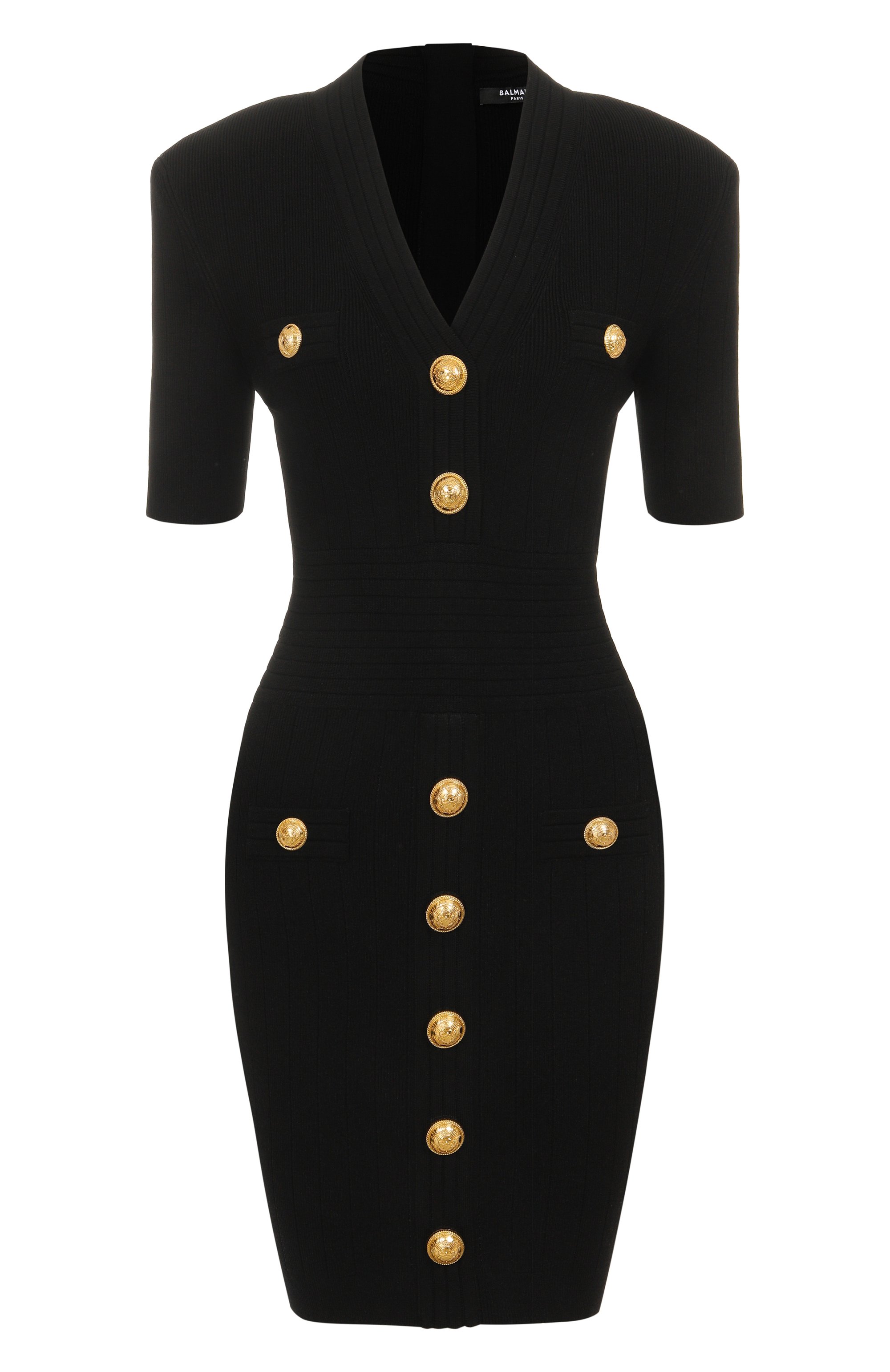 Платье из вискозы BALMAIN, арт. EF1R6045/KB07, �фото 1