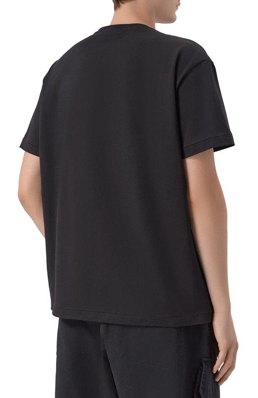 Хлопковая футболка Giorgio Brato TX26S1908C0TM Чёрный  TX26S1908C0TM Фото 4