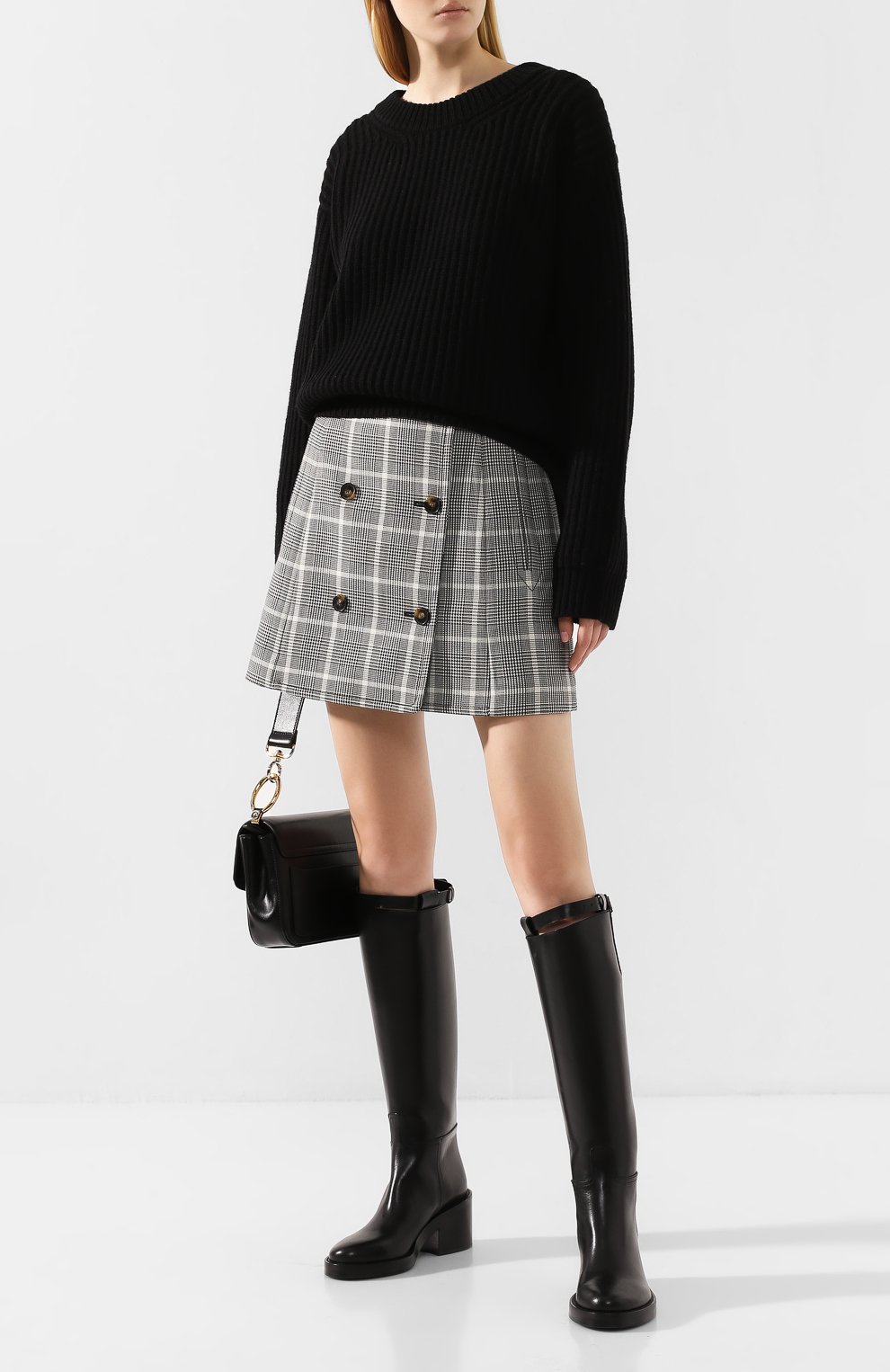 Кожаные сапоги ANN DEMEULEMEESTER, арт. 1914-2804-366-099, фото 2