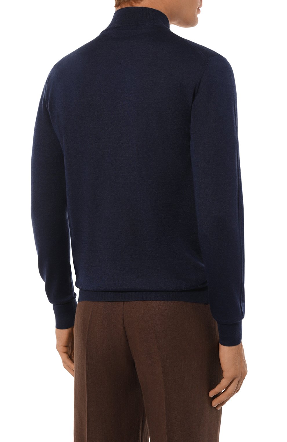 Водолазка из кашемира и шелка FEDELI, арт. 7UI07090, фото 4