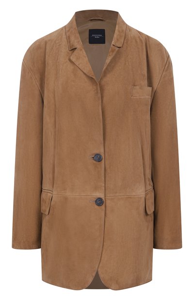 Женский замшевый жакет WEEKEND MAX MARA, арт. R0LANDA