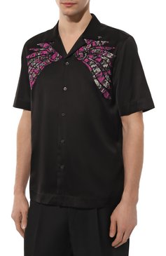Рубашка из вискозы и хлопка DRIES VAN NOTEN, арт. 231-020731-6190, фото 1