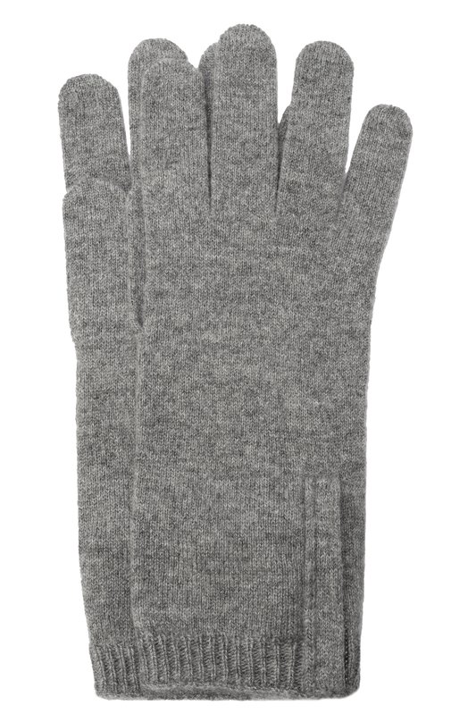 Кашемировые перчатки Brunello Cucinelli M12147189 Серый M12147189