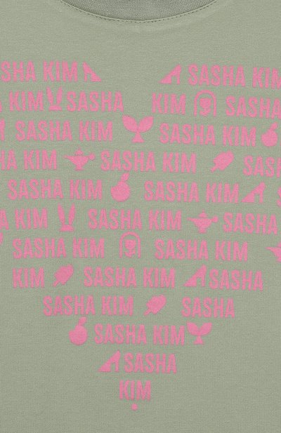 Хлопковая футболка SASHA KIM, арт. УТ-00000620, фото 3