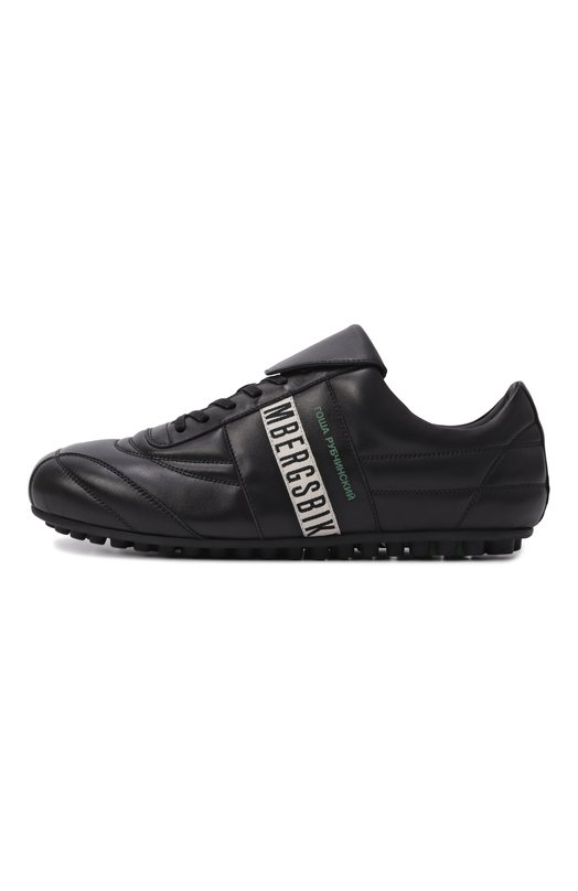 Кожаные кроссовки ГОША РУБЧИНСКИЙ х Bikkembergs ГОША РУБЧИНСКИЙ GRBKK Чёрный  GRBKK Фото 4
