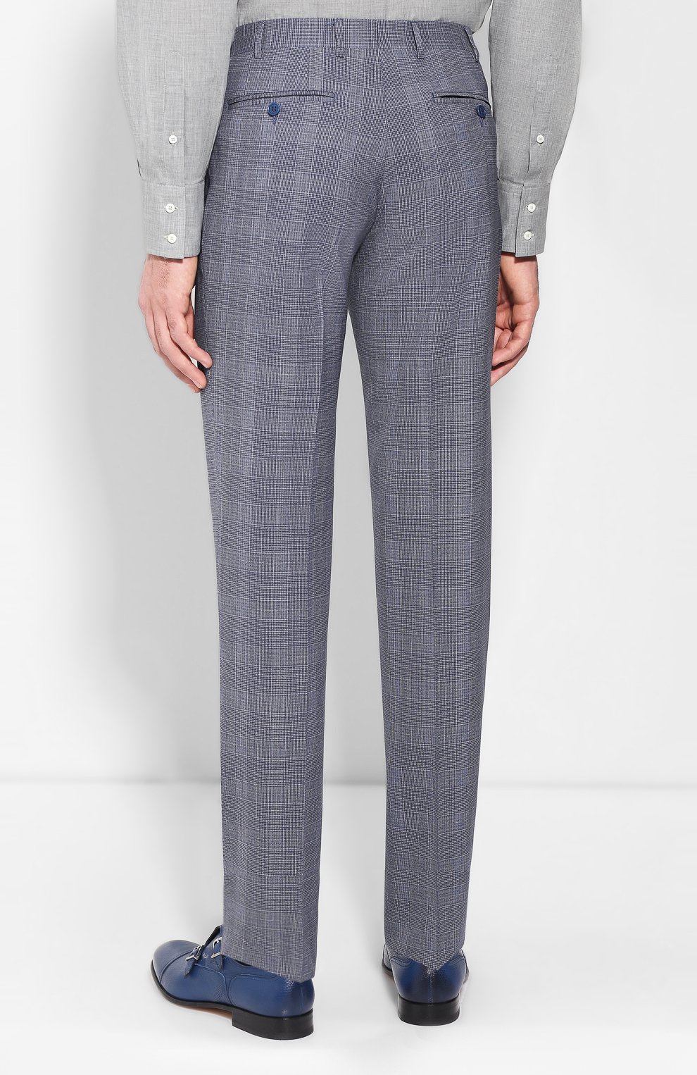 Шерстяной костюм CANALI серого цвета по цене 137000 руб., арт. 13290/31/BR02047, фото 5 Шерстяной костюм CANALI, арт. 13290/31/BR02047, фото 5
