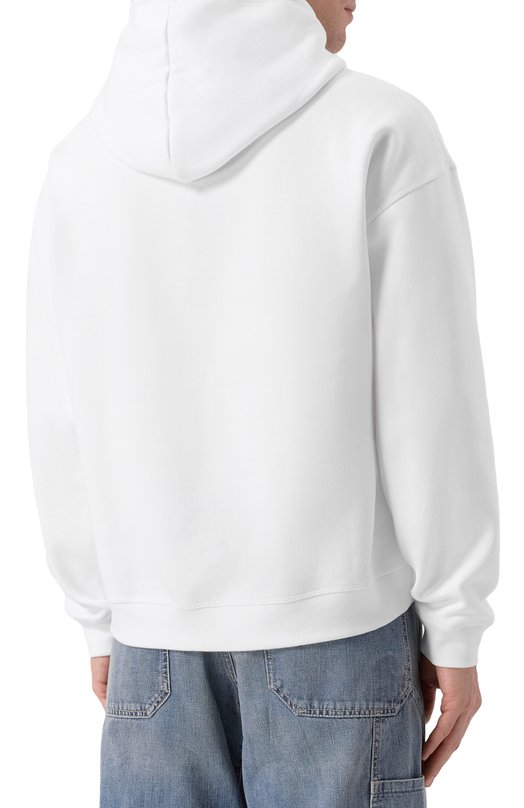 Хлопковое худи Dsquared2 x Magliano Dsquared2 S71GU0753/S25516 Белый  S71GU0753/S25516 Фото 4