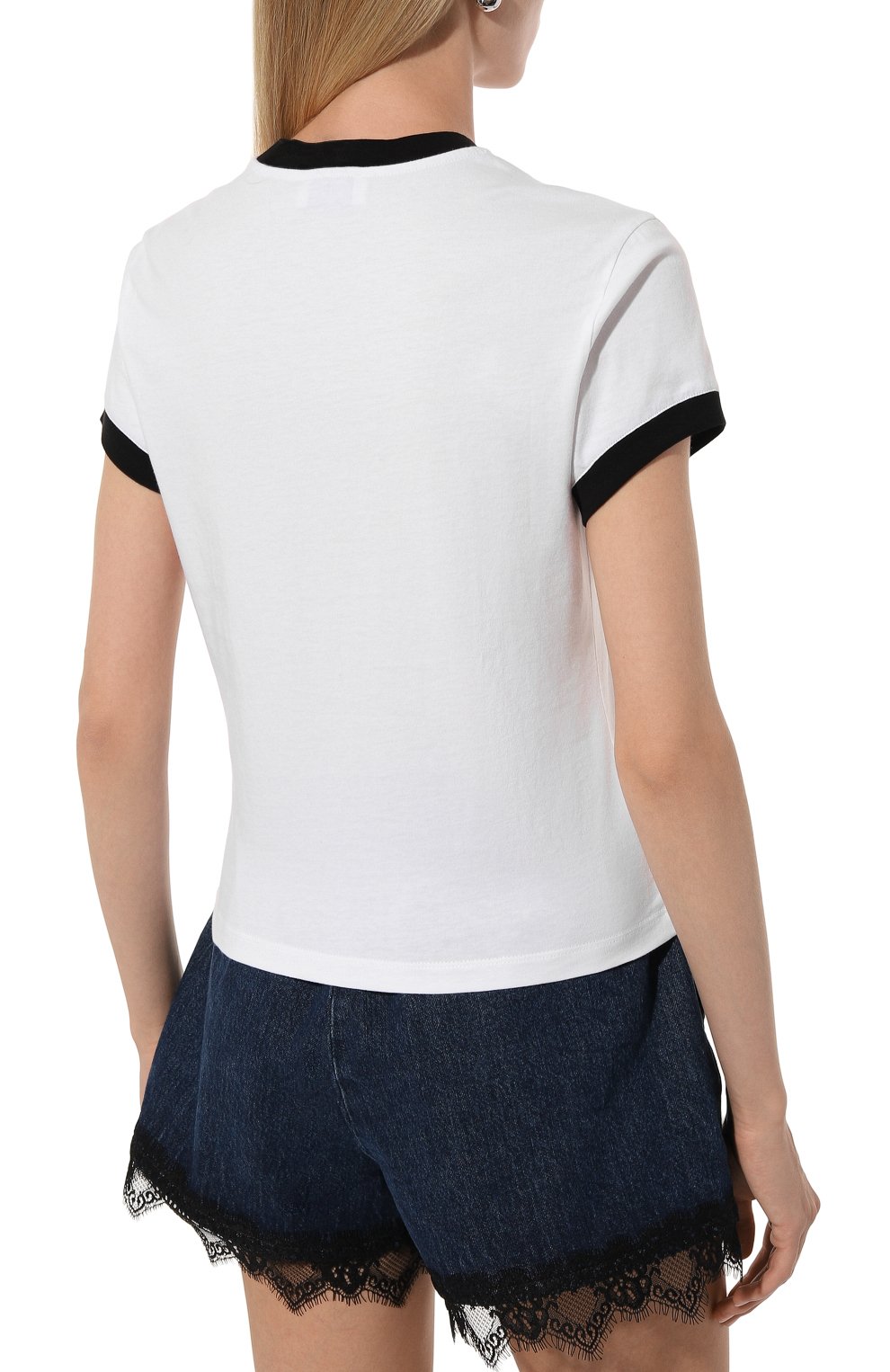 Хлопковая футболка OFF-WHITE, арт. 0WAA112F24JER001, фото 4