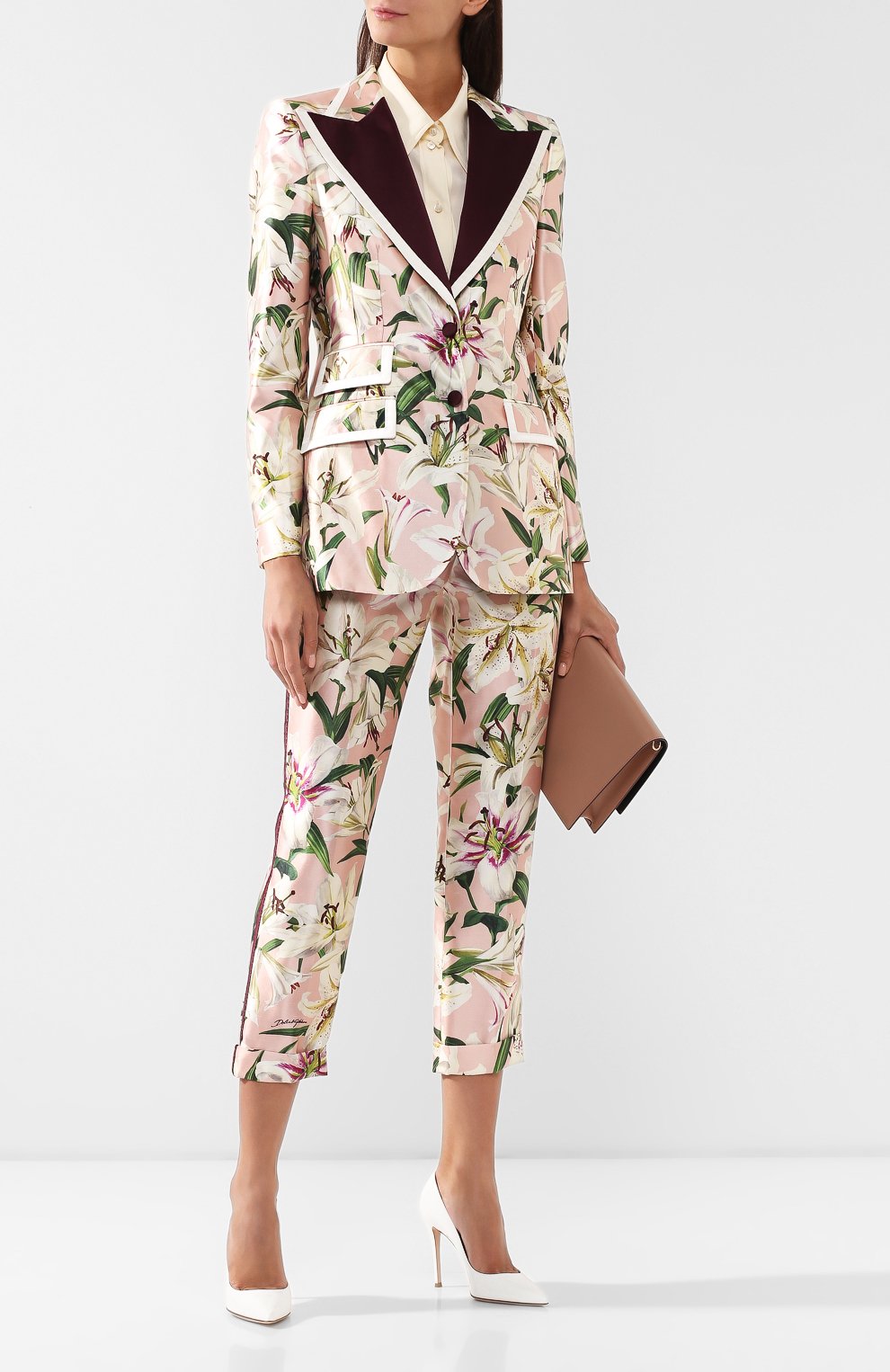 Шелковый жакет DOLCE & GABBANA, арт. F29AYT/HS149, фото 2