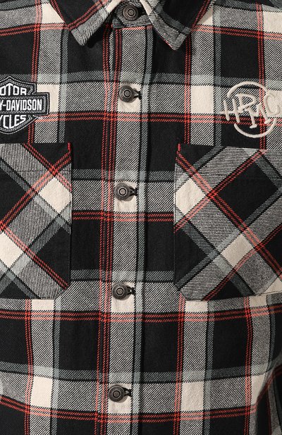 Хлопковая рубашка garage HARLEY-DAVIDSON, арт. 96106-20VM, фото 5
