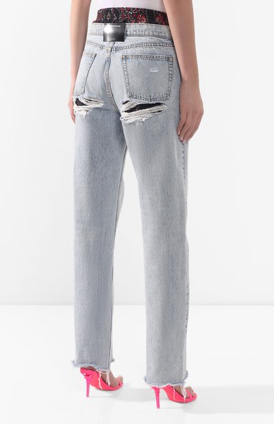 Джинсы ALEXANDERWANG.T синего цвета по цене 34300 руб., арт. 4DC1204572, фото 4 Джинсы ALEXANDERWANG.T, арт. 4DC1204572, фото 4