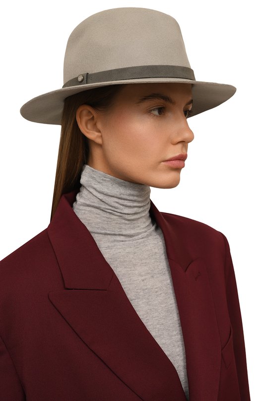 Шерстяная шляпа Emporio Armani 637044/4F510 Серый  637044/4F510 Фото 2