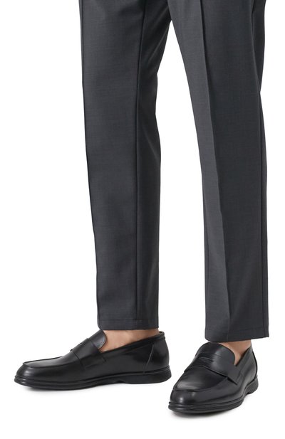 Кожаные пенни-лоферы MILLE 885, арт. MILT0N/C0RTINA, фото 3