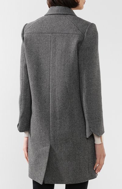 Пальто ZADIG AND VOLTAIRE серого цвета по цене 54250 руб., арт. WHCL0605F, фото 4 Пальто ZADIG AND VOLTAIRE, арт. WHCL0605F, фото 4