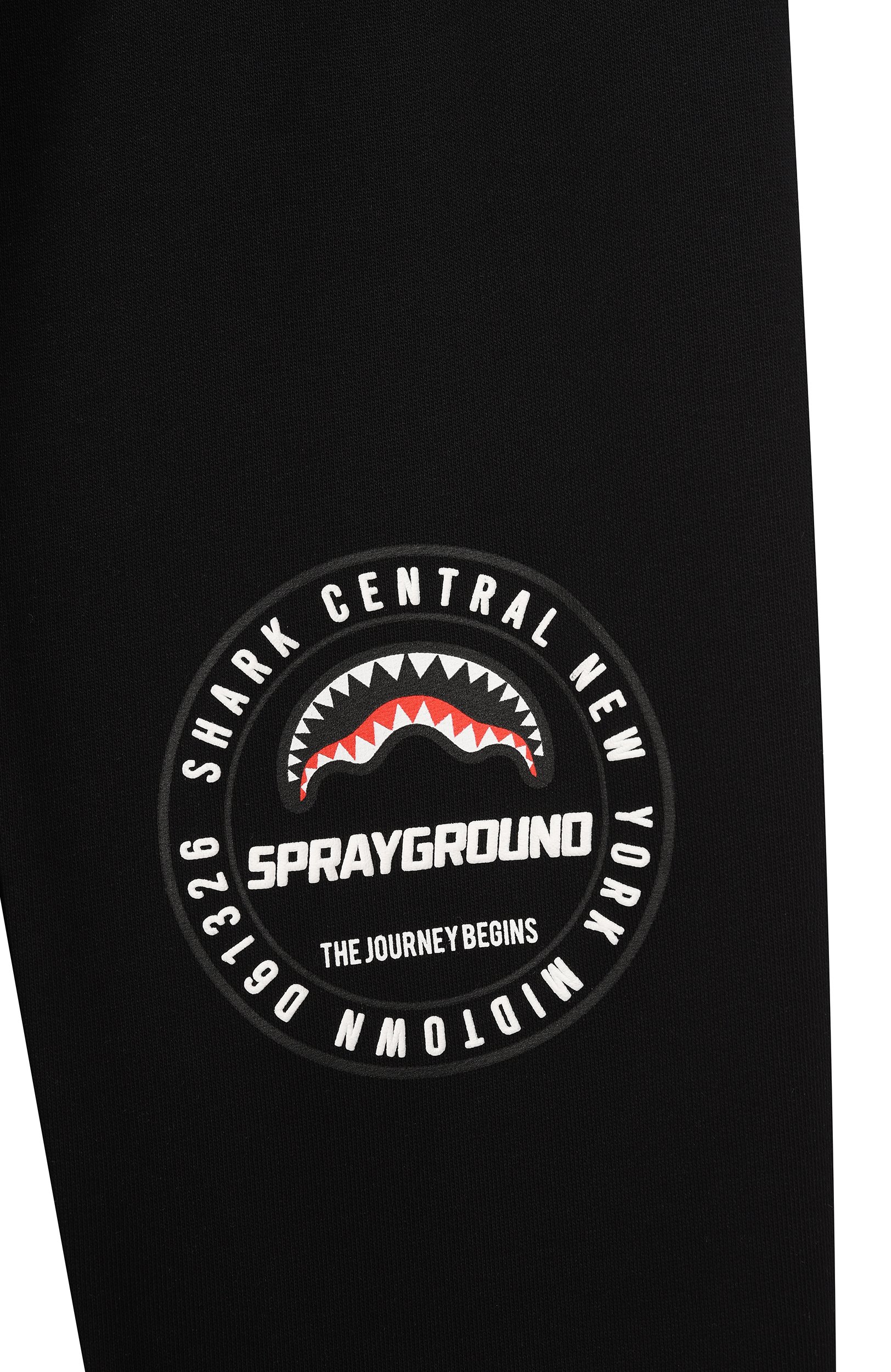 Хлопковые джоггеры SPRAYGROUND черного цвета по цене 13200 руб., арт. SPY1489GBLK/SPRAYGR0UND BASIC BAGGY PANTS BLK, фото 3 Хлопковые джоггеры SPRAYGROUND, арт. SPY1489GBLK/SPRAYGR0UND BASIC BAGGY PANTS BLK, фото 3