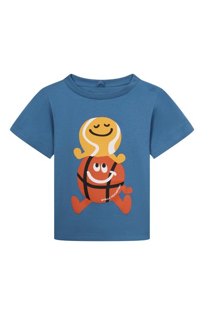 Хлопковая футболка STELLA MCCARTNEY, арт. TY8620
