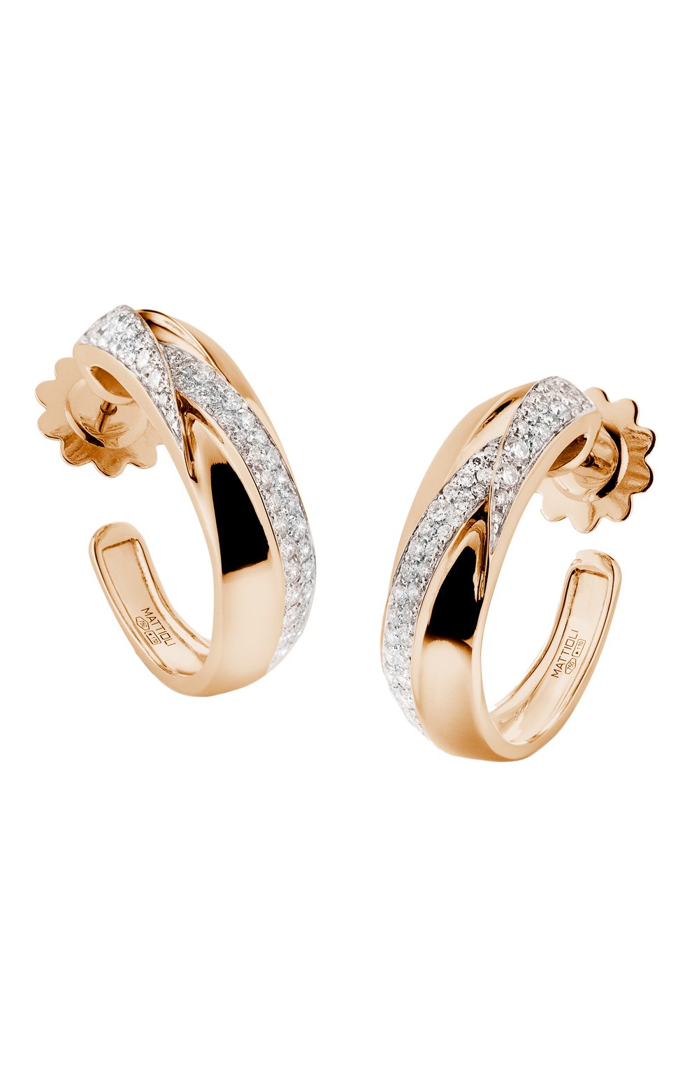 Серьги maldamore MATTIOLI бесцветного цвета по цене 702000 руб., арт. MOR13321, фото 1 Серьги maldamore MATTIOLI, арт. MOR13321, фото 1