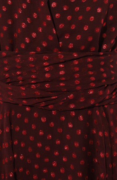 Платье GUCCI бордового цвета по цене 345600 руб., арт. 336213 ZCM10, фото 5 Платье GUCCI, арт. 336213 ZCM10, фото 5