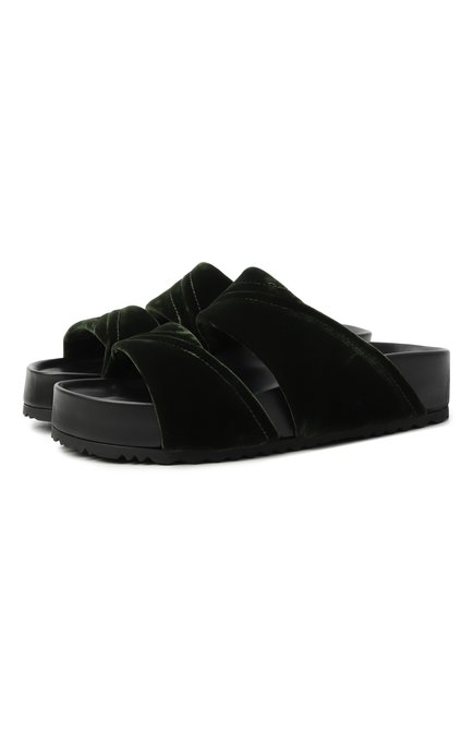 Женские текстильные шлепанцы DRIES VAN NOTEN, арт. 011709-652-607