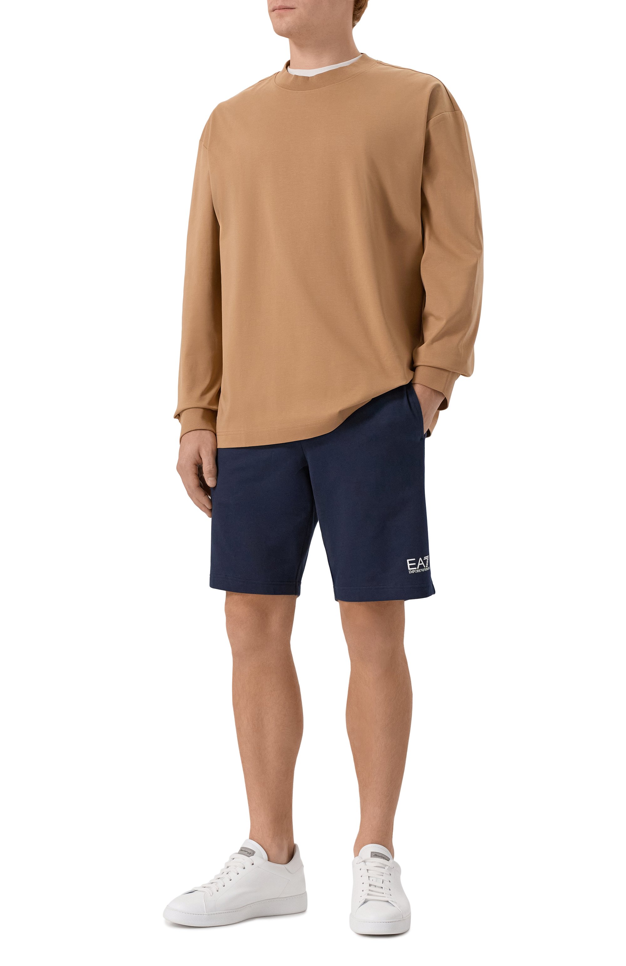 Хлопковые шорты EA7, арт. 8NPS65/PJVRZ, фото 2