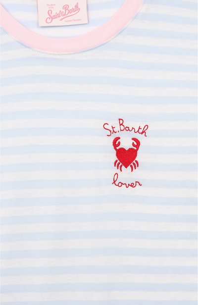 Хлопковая футболка MC2 SAINT BARTH, арт. ELLY006-03611L/ELLY STRIPES, фото 3