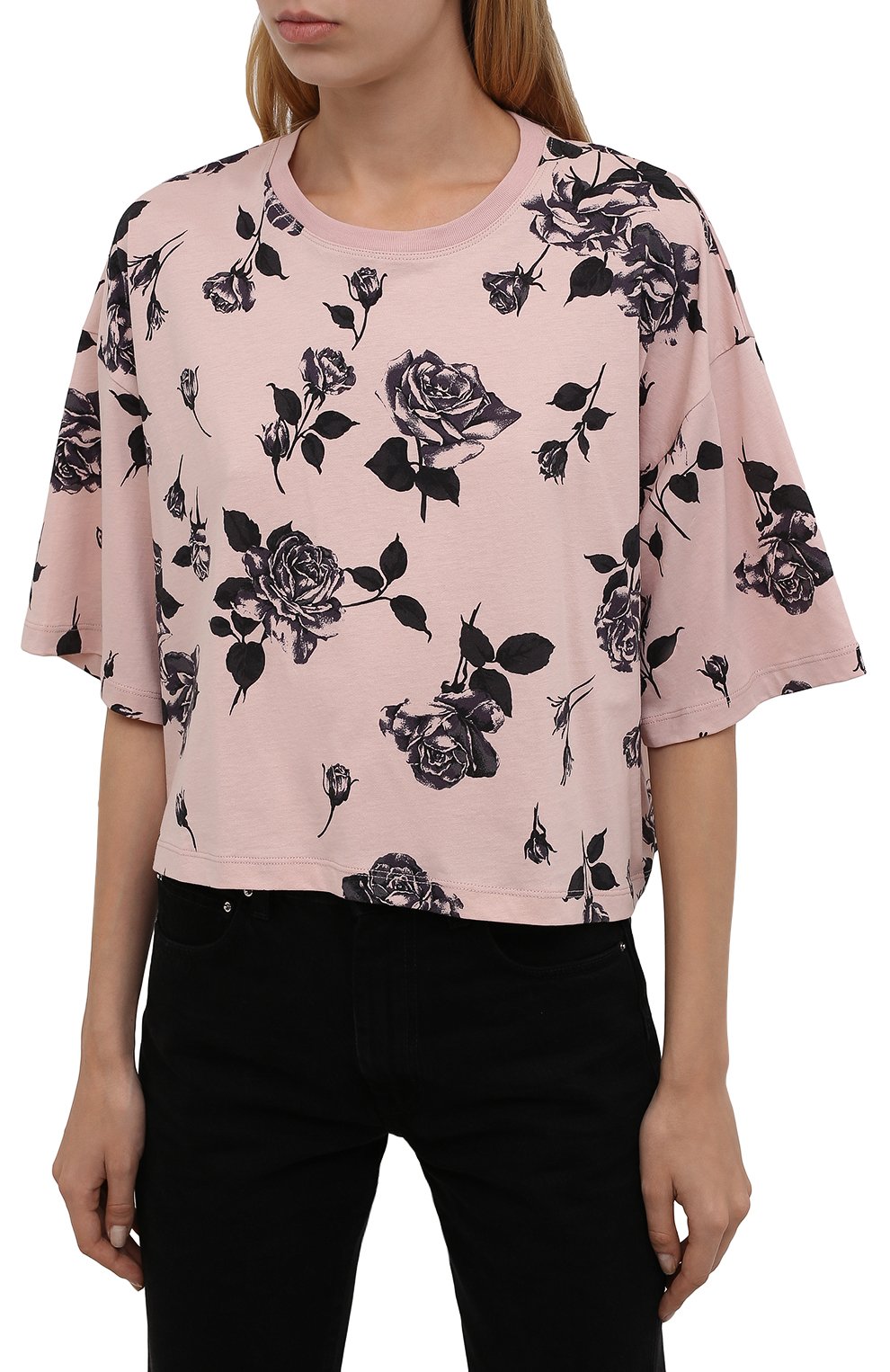 Хлопковая футболка REDVALENTINO, арт. WR0MG12D/67Y, фото 3