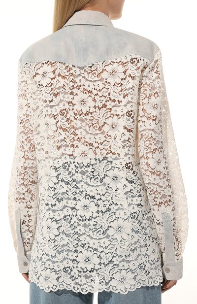 Кружевная рубашка YANA DRESS, арт. 1-30-060-КП182, фото 4