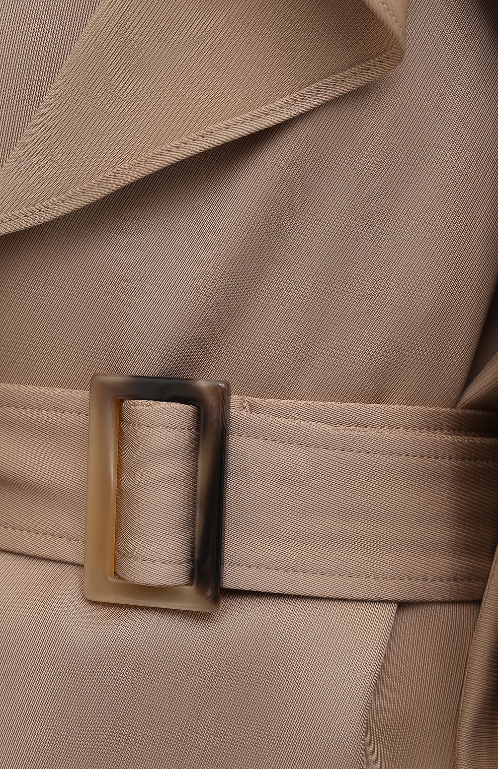 Плащ из вискозы EMPORIO ARMANI бежевого цвета по цене 76400 руб., арт. 3K2L80/2N7RZ, фото 5 Плащ из вискозы EMPORIO ARMANI, арт. 3K2L80/2N7RZ, фото 5