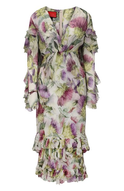 Шелковое платье GUCCI, арт. 663839/ZFP29, фото 1