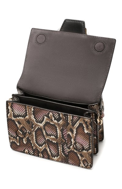 Сумка madeline JIMMY CHOO коричневого цвета по цене 196500 руб., арт. MADELINE SH0ULDER/S/YTG, фото 4 Сумка madeline JIMMY CHOO, арт. MADELINE SH0ULDER/S/YTG, фото 4