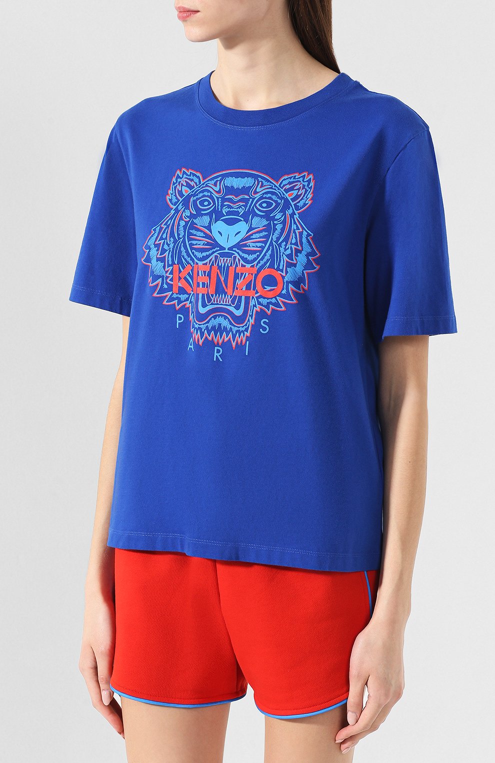 Хлопковая футболка KENZO, арт. 2TS7964YE, фото 3