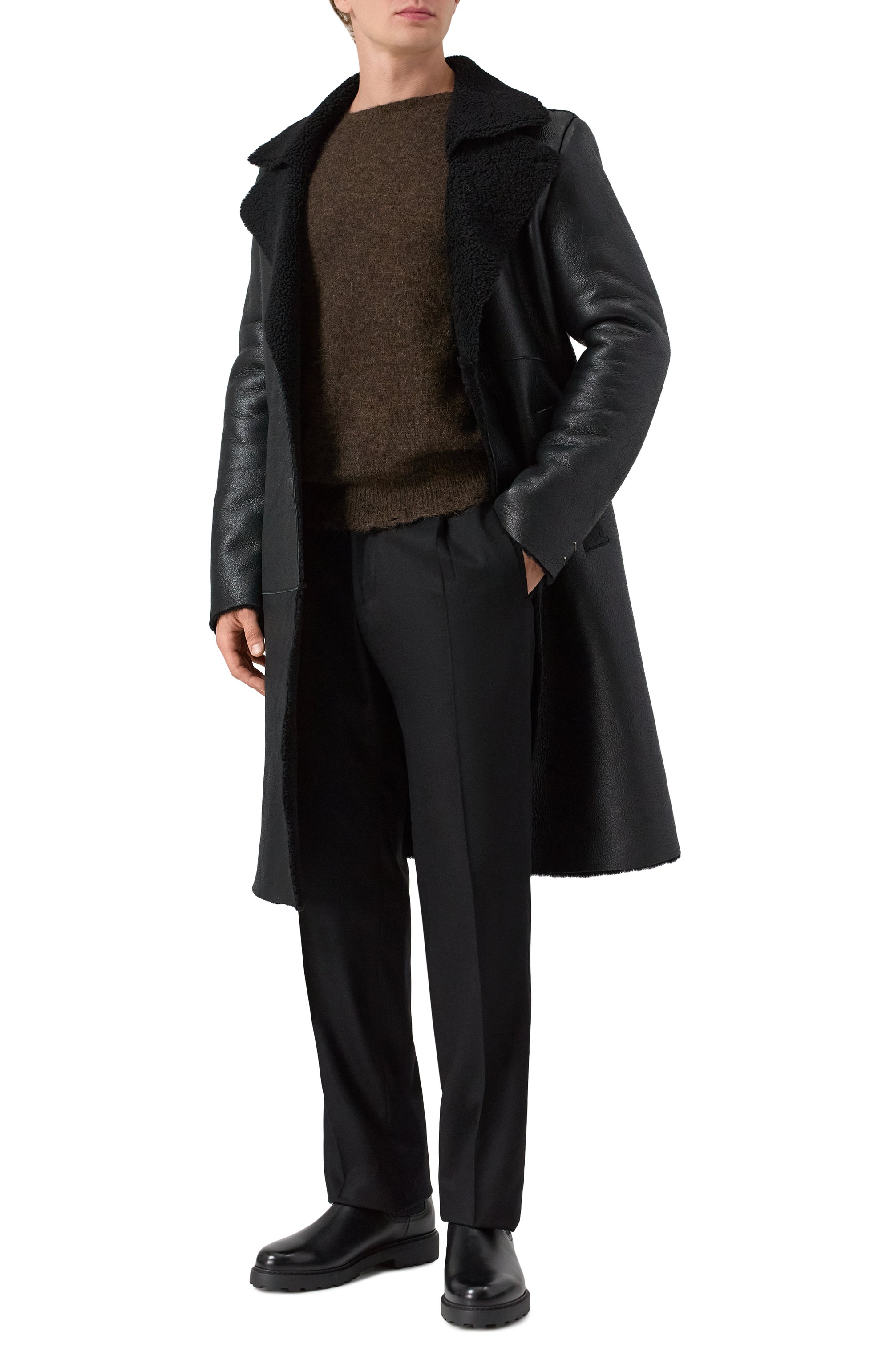 Шерстяной джемпер GIORGIO BRATO, арт. MGU26F503WTM, фото 2