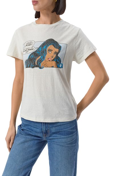 Хлопковая футболка RE/DONE, арт. 024-02WCGT308, фото 3