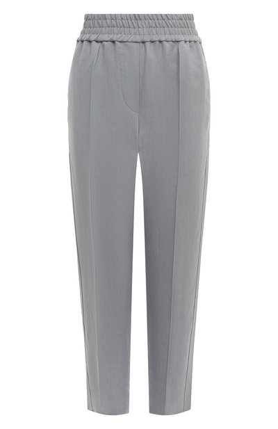 Женские брюки из вискозы и льна BRUNELLO CUCINELLI, арт. MH126B1071