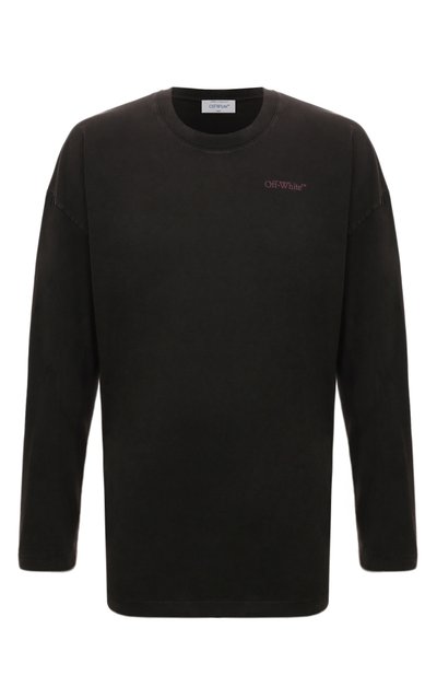 Хлопковый лонгслив OFF-WHITE, арт. 0MAB091F24JER006, фото 1