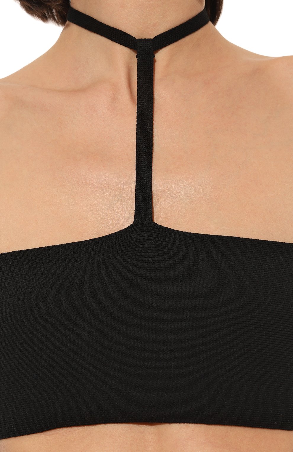 Топ ANDREADAMO черного цвета по цене 31700 руб., арт. ADPS23T015947473, фото 5 Топ ANDREADAMO, арт. ADPS23T015947473, фото 5