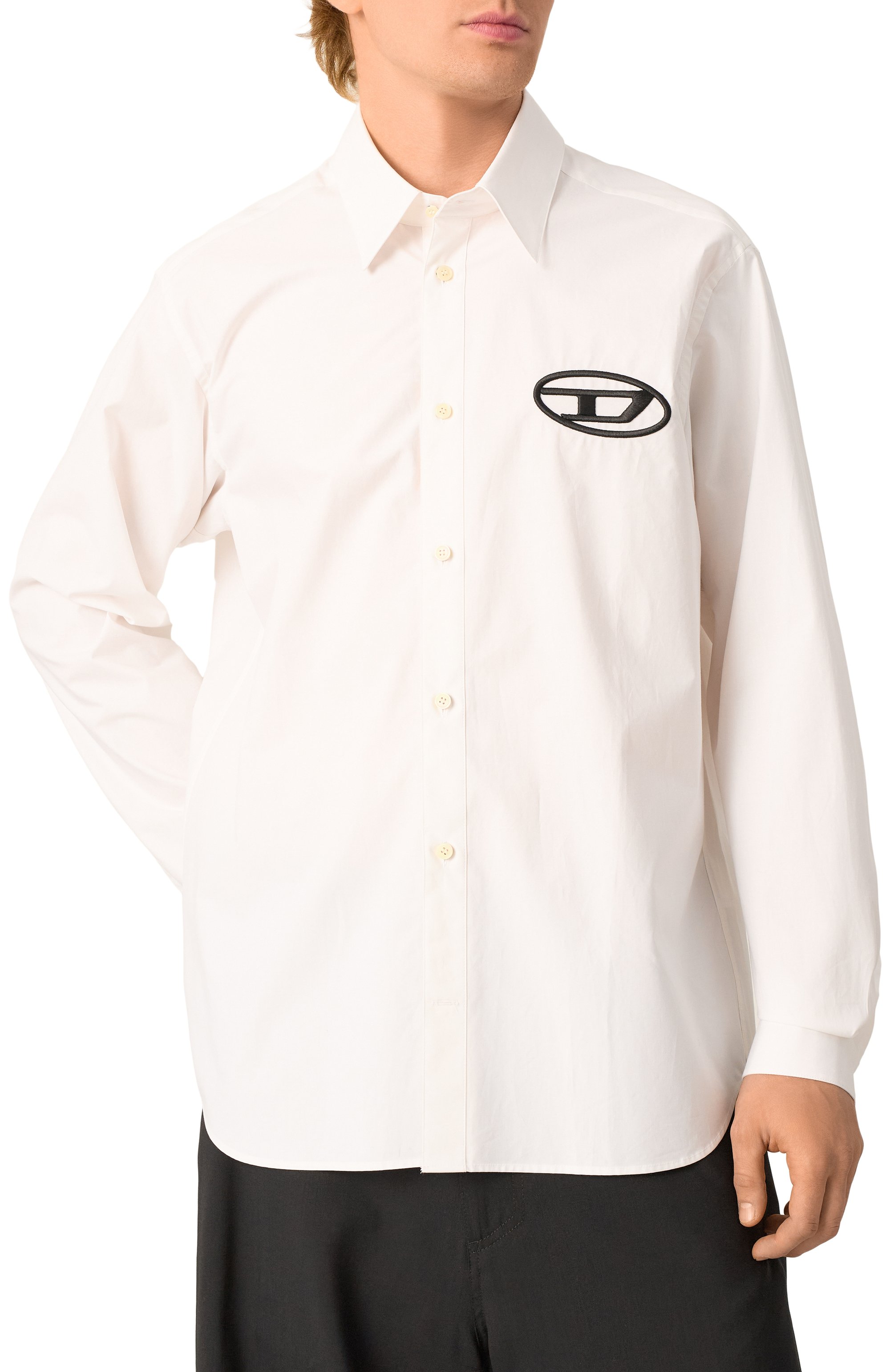 Хлопковая рубашка DIESEL, арт. A14634/0PCAL, фото 3