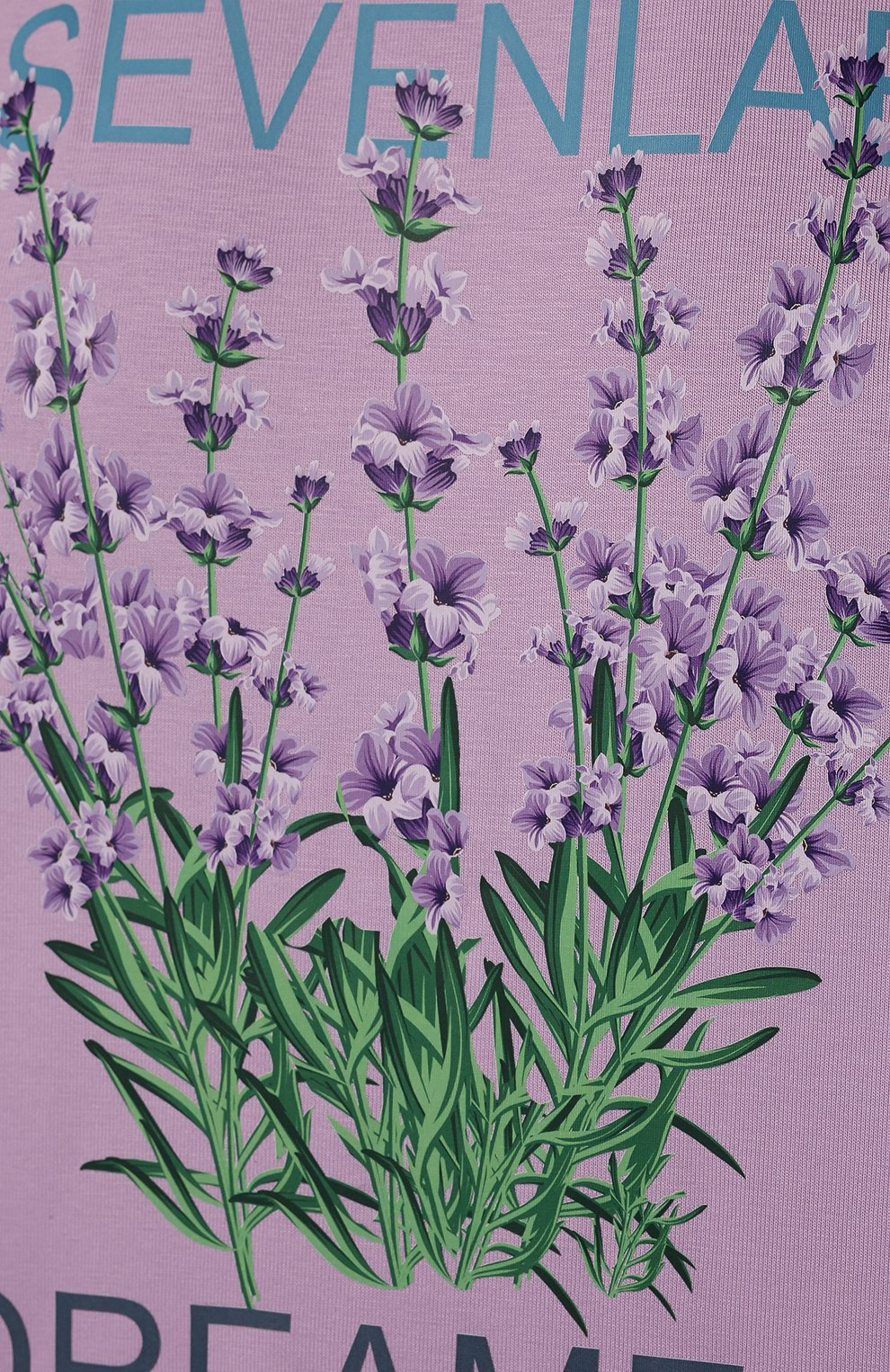 Хлопковая футболка SEVEN LAB, арт. T SLD lavender, фото 5