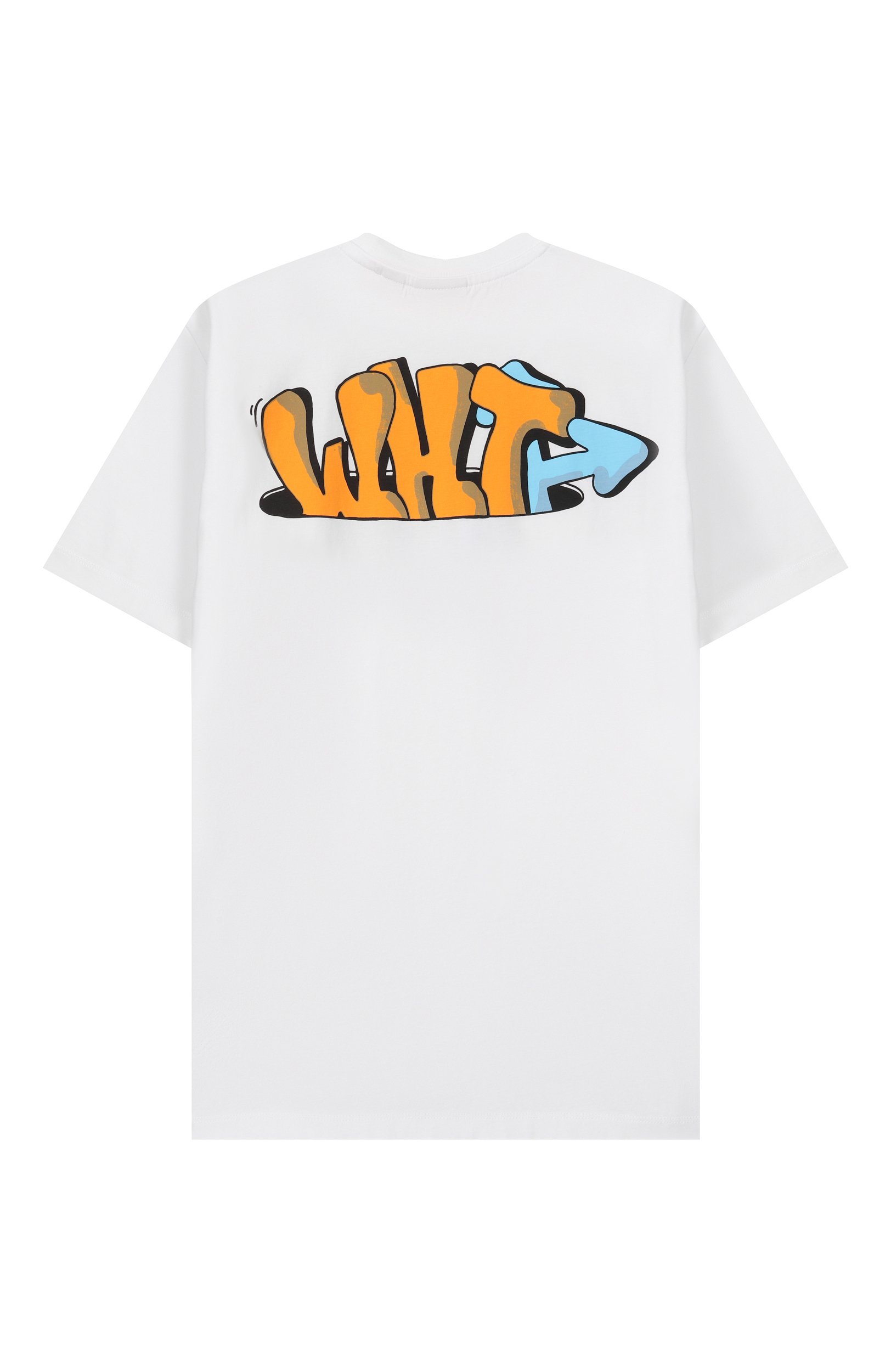 Хлопковая футболка OFF-WHITE, арт. 0BAA019F26JER0051, фото 2