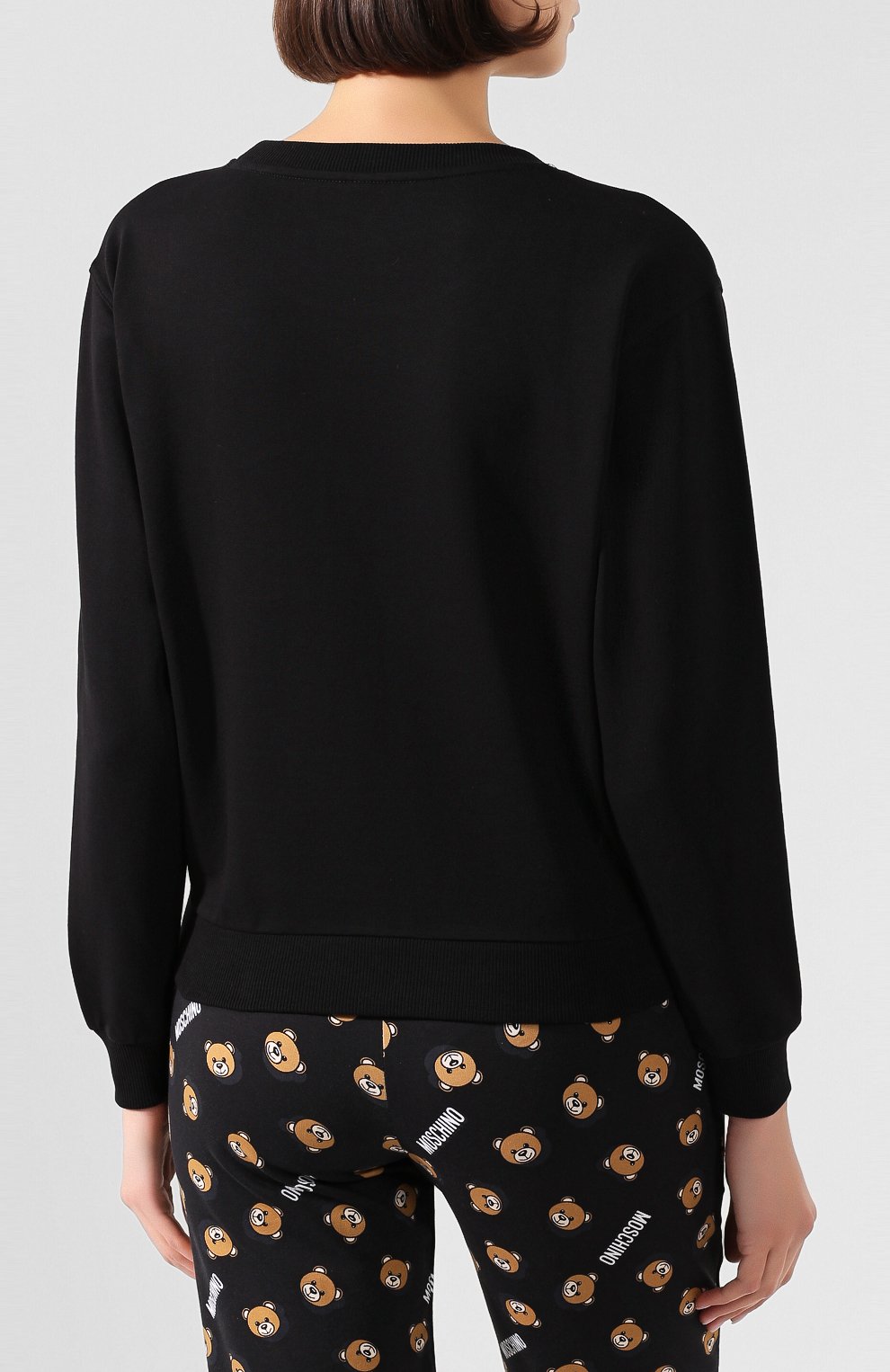 Хлопковый свитшот MOSCHINO, арт. A1709/9012, фото 4