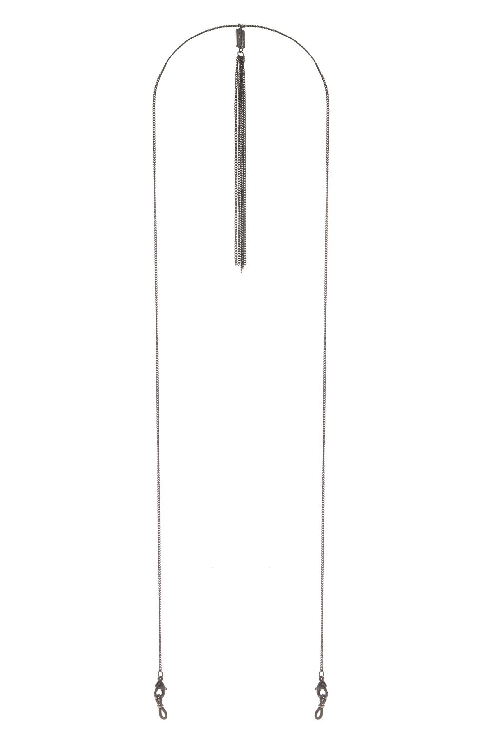 Цепочка для очков CAROLINE ABRAM, арт. CHAINETTE TRI0 METALL SINGLE BLACK, фото 1