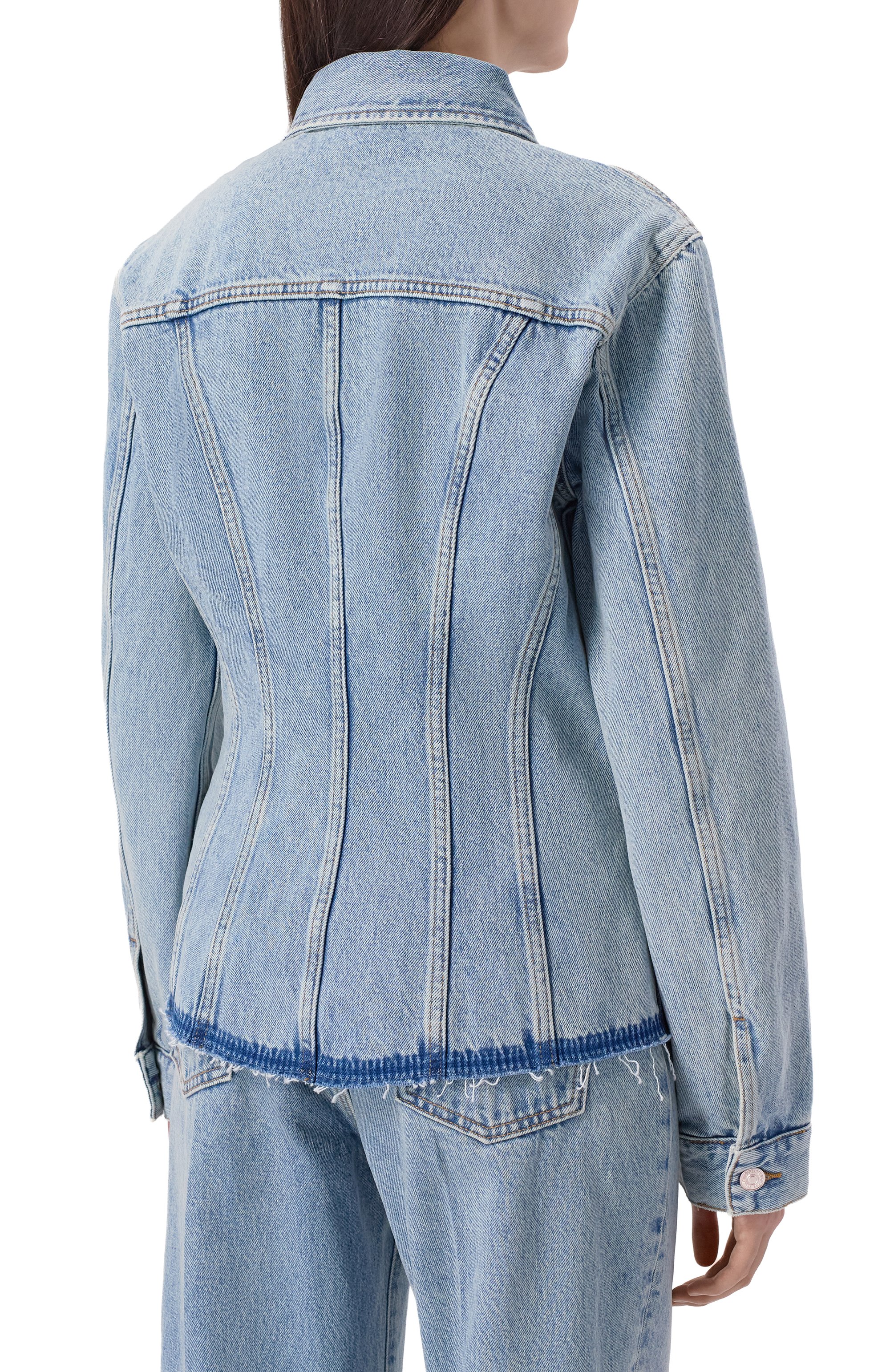 Джинсовая куртка 7 FOR ALL MANKIND, арт. 7U7I0E35-3BX, фото 4