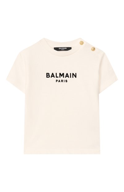 Хлопковая футболка BALMAIN, арт. BZ8321