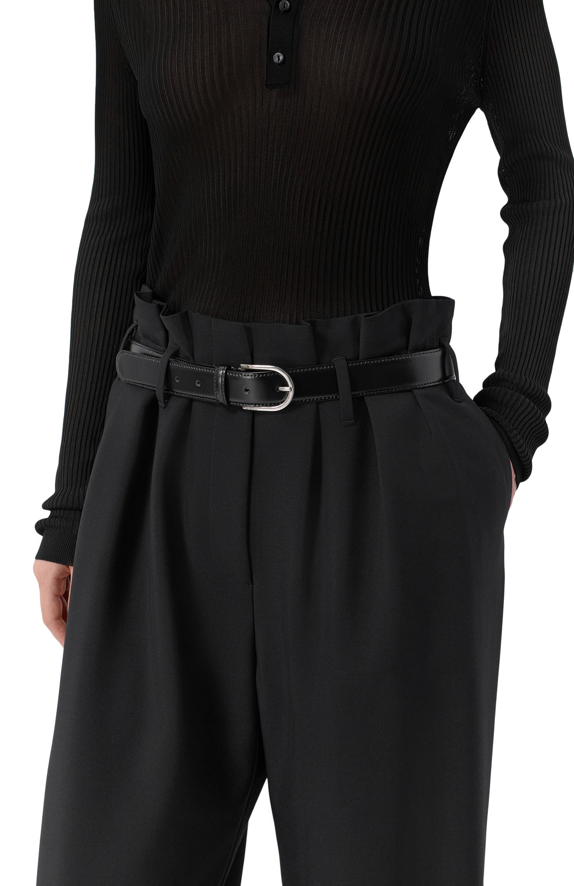 Кожаный ремень BOSS, арт. 50503341, фото 2