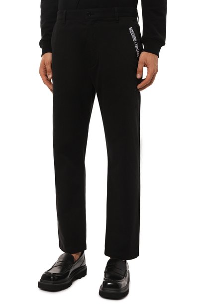 Хлопковые брюки MOSCHINO, арт. A0335/7020, фото 3