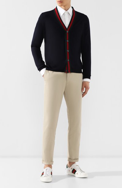 Комбинированные кеды new ace GUCCI, арт. 386750/A38F0, фото 2