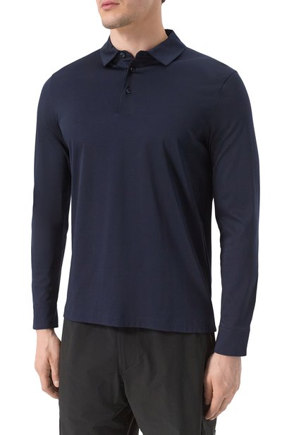 Хлопковое поло BOSS, арт. 50533572, фото 3