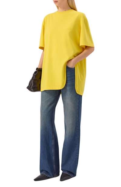 Хлопковая футболка THE ATTICO, арт. 260WCT00350/JJJ025AA, фото 2