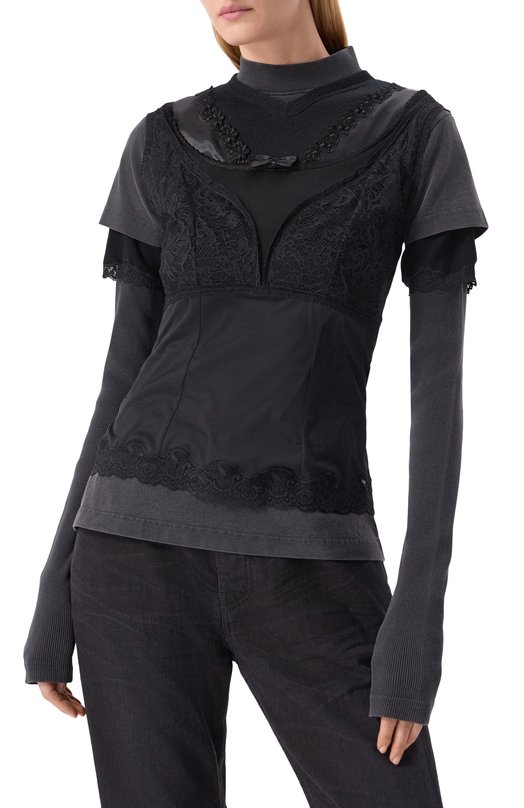 Топ Balenciaga 808858/TMV26 Чёрный  808858/TMV26 Фото 3
