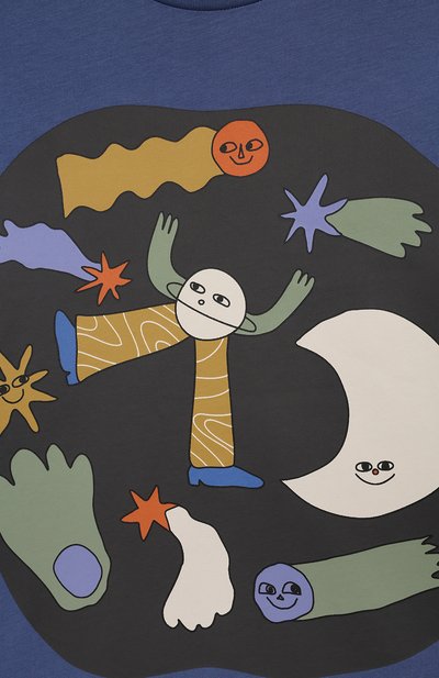 Хлопковая футболка STELLA MCCARTNEY, арт. TV8Q31, фото 3